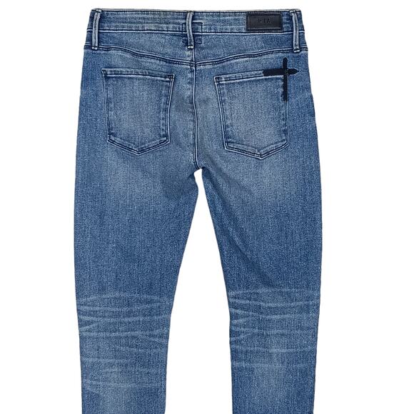 RtA Women's Skinny Jeans Size 26 Light Blue Wash - Picture 3 of 13